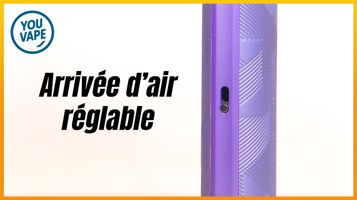 L'airflow du Pod Nexlim Go