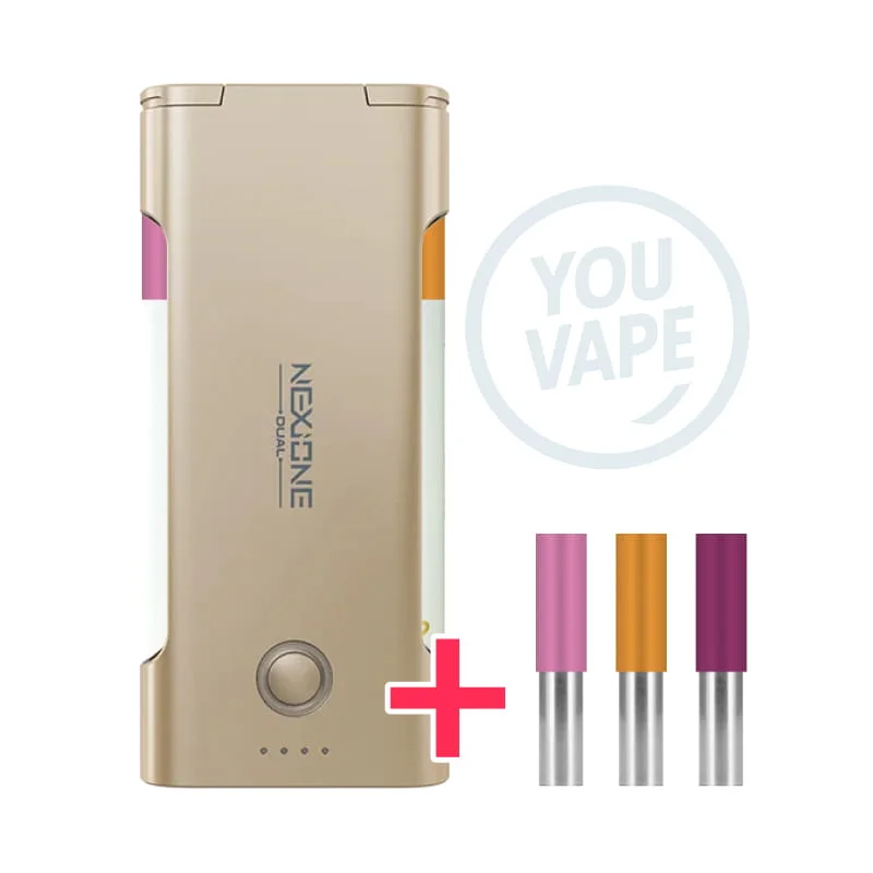 Pack Nexi One Dual Beige Tropical Edition 20mg/ml de chez Aspire