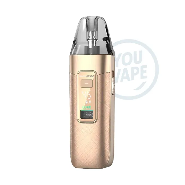 Le Pod Luxe X 3 de couleur Gold Silk