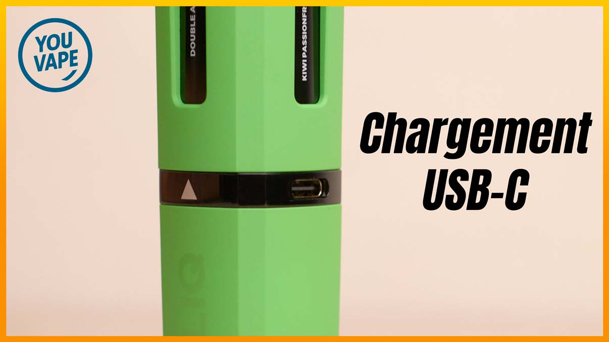 Port USB de la puff Fliq