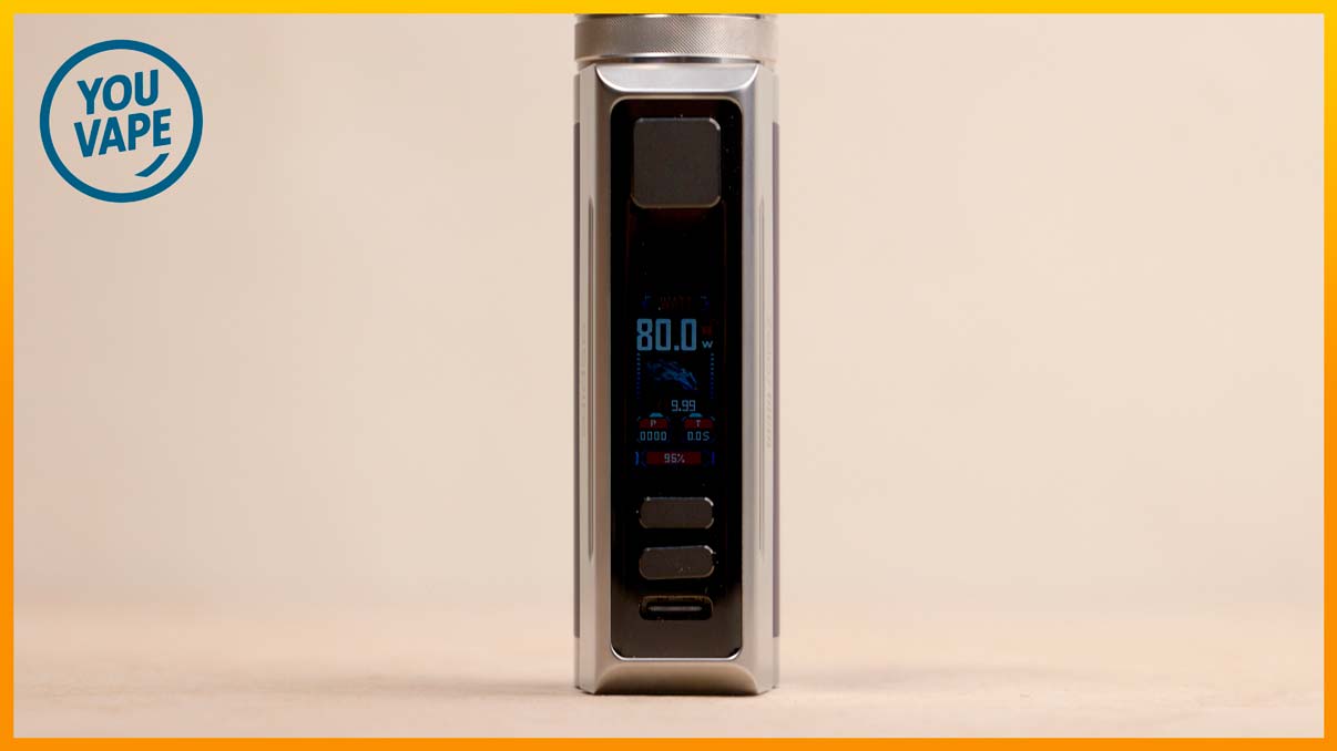 L'écran du Kit Zelos M80