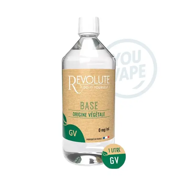 Base DIY 0mg 100% Végétale pour la réalisation de vos propres recettes au format 1 Litre.