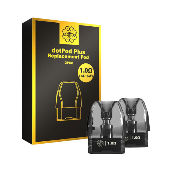 Cartouches de 1 ohm pour le DotPod Plus de Dotmod