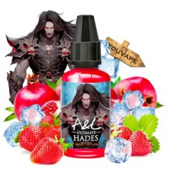 L'arôme concentré Hades Sweet Edition 30ml de la gamme Ultimate par Aromes et Liquides associe fraise, grenade et fraîcheur intense dans une recette fruitée-givrée. Une création DIY diaboliquement savoureuse à diluer dans une base.