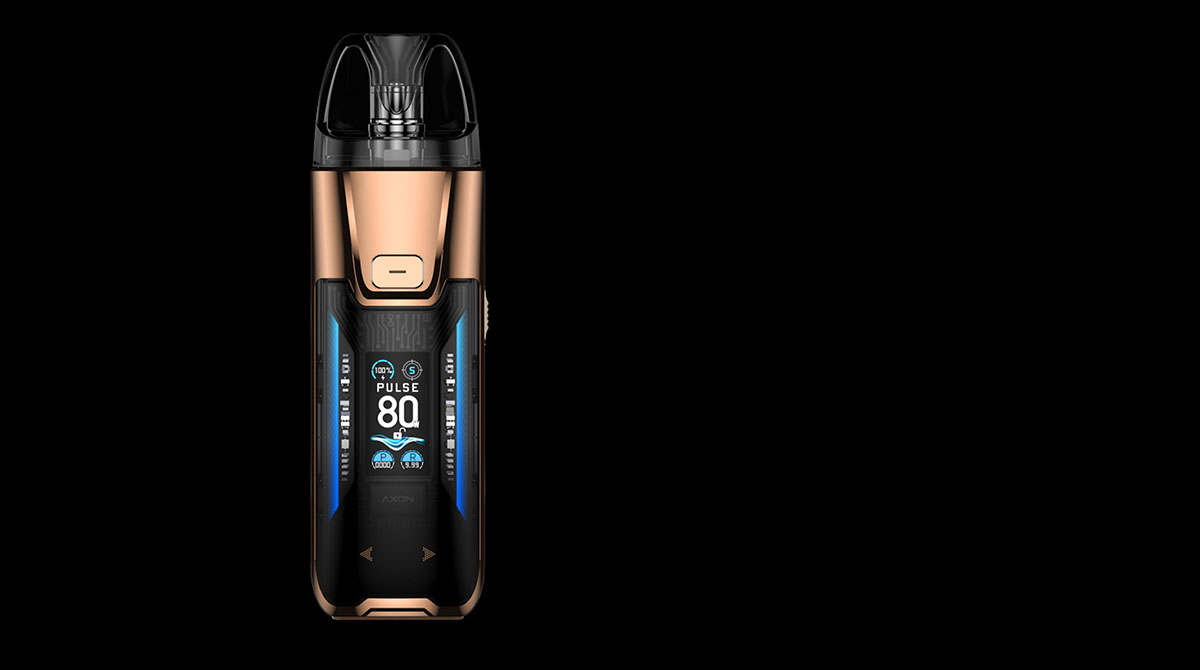 Ecran du pod Luxe XR Max 2
