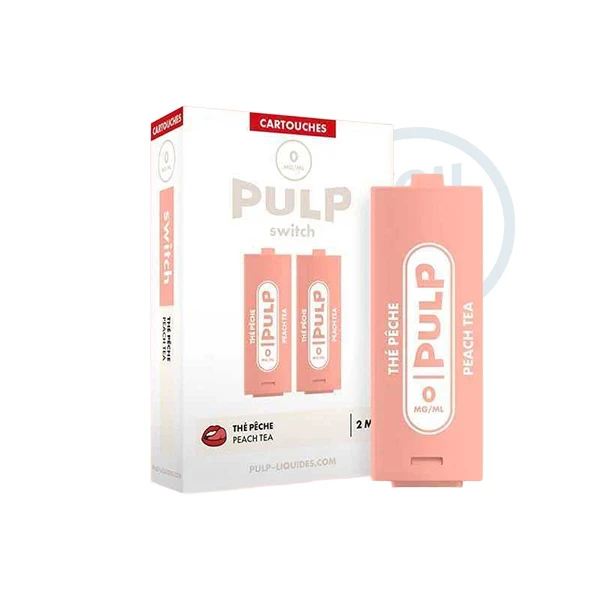 Cartouches Switch Thé Pêche sans nicotine