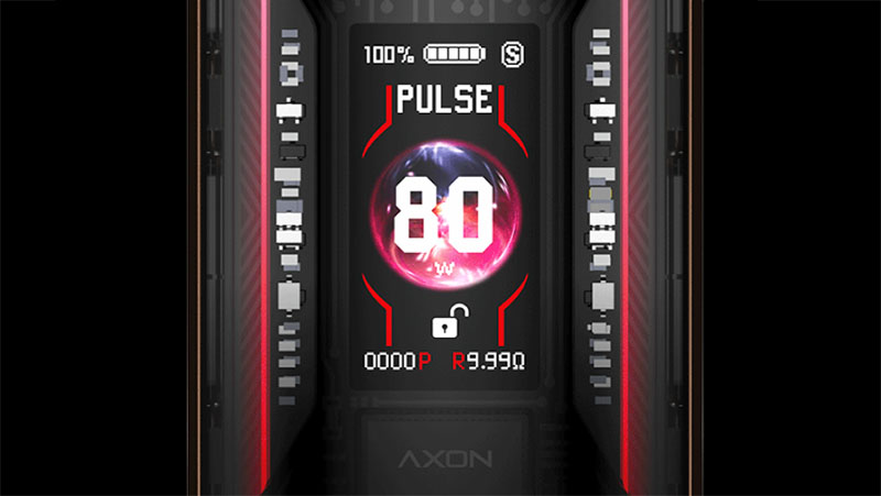 L'écran du Pod Luxe XR Max 2