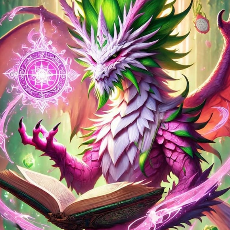 Art Sweet Dragon de Vape of Legends