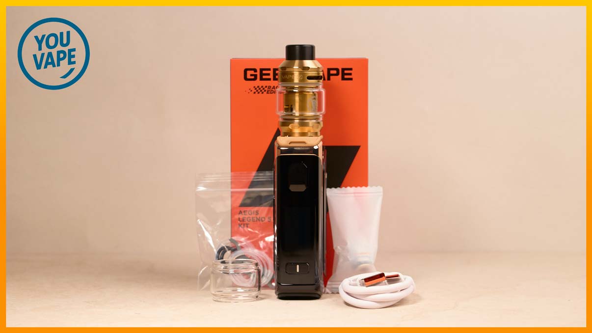 Le coffret du Kit Aegis Legend 5 de Geekvape