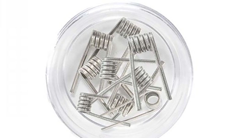 les coils du pack de coils triple fused clapton ni80 hellvape
