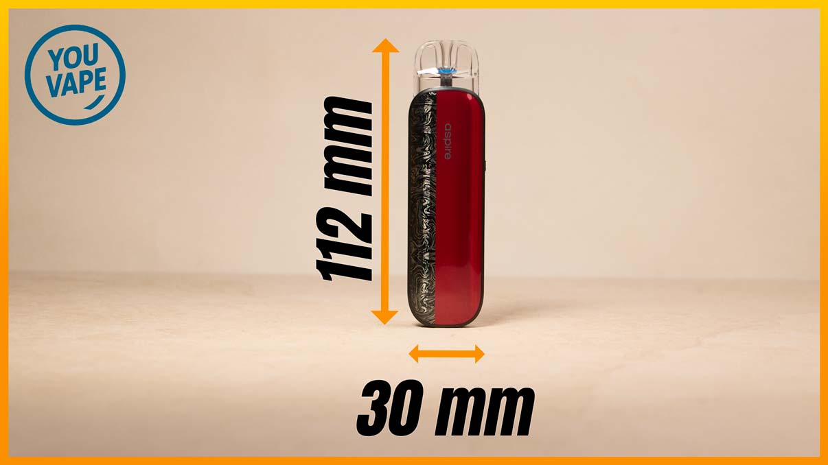 Les dimensions du pod Pixo Aura