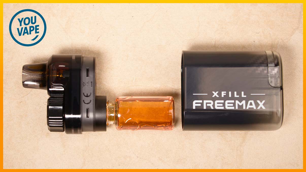 Les composants du Pod XFill de Freemax