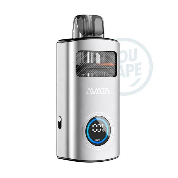 Le pod Avata de Aspire en finition argentée