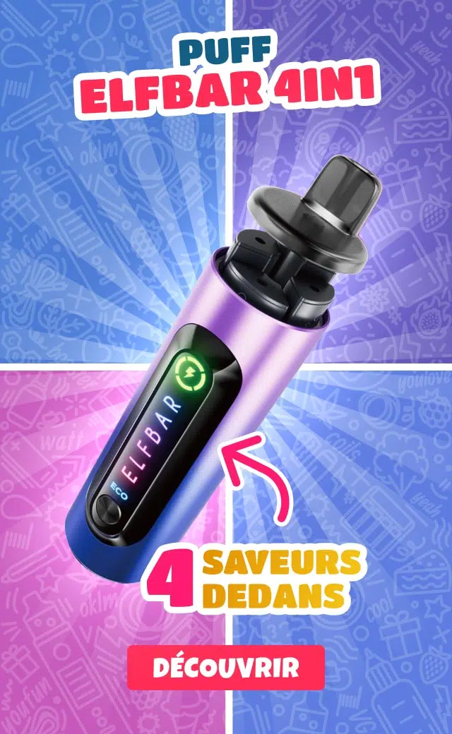 Puff 4 in 1 de Elfbar