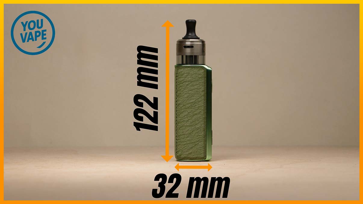 Dimensions de la Drag s3 de voopoo