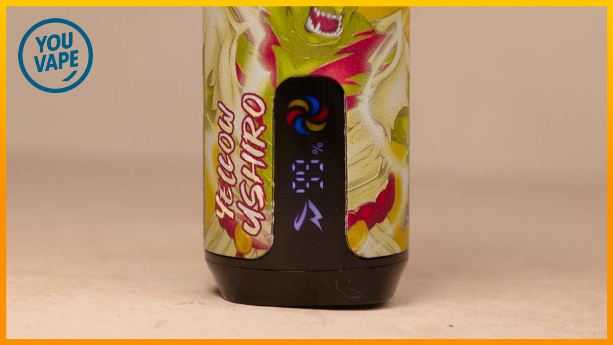 L’écran de la Puff Shisha Plus