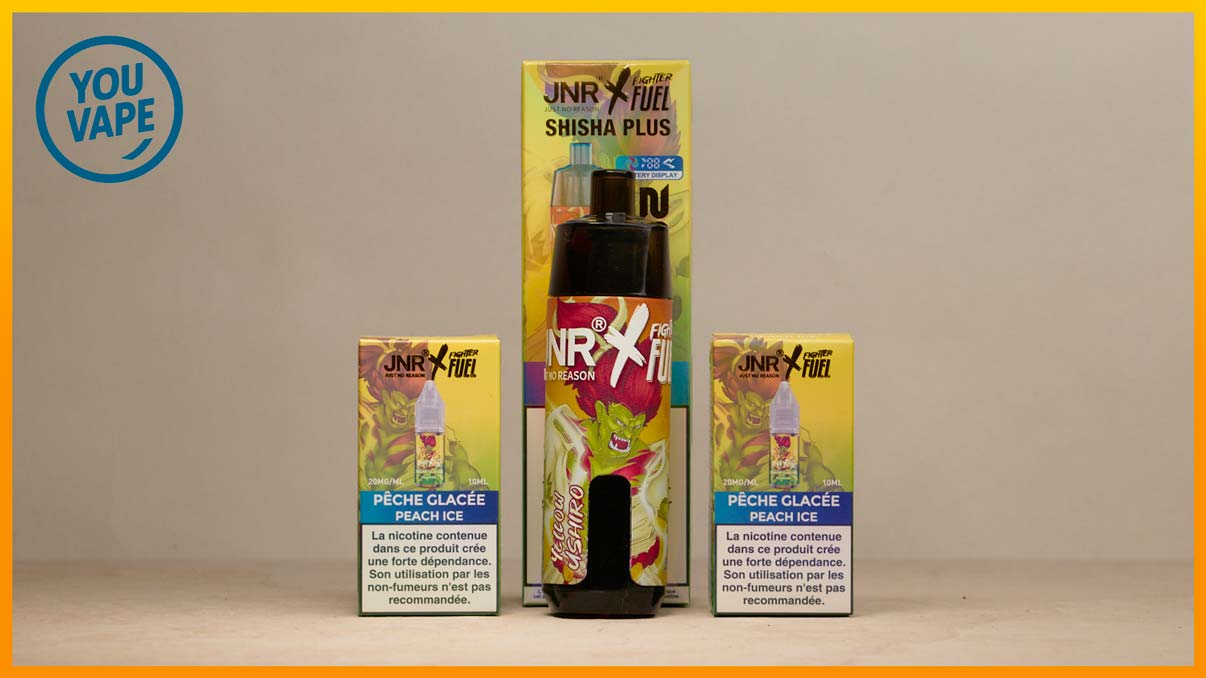 Le coffret de la Puff Shisha Plus