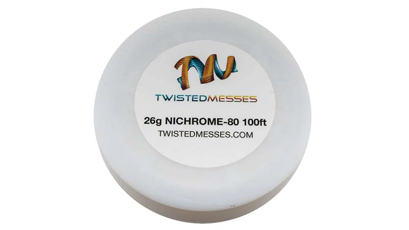 Exemple de bobine de file résistif en nichrome