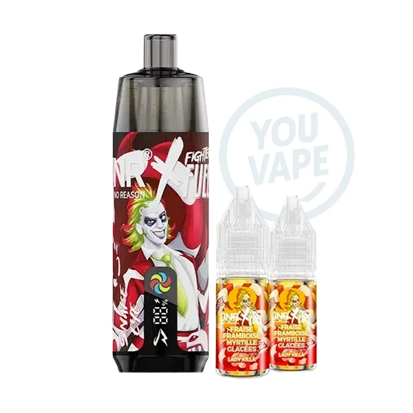 Puff Shisha Plus goût Snake Eye par Jnr et Fighter Fuel