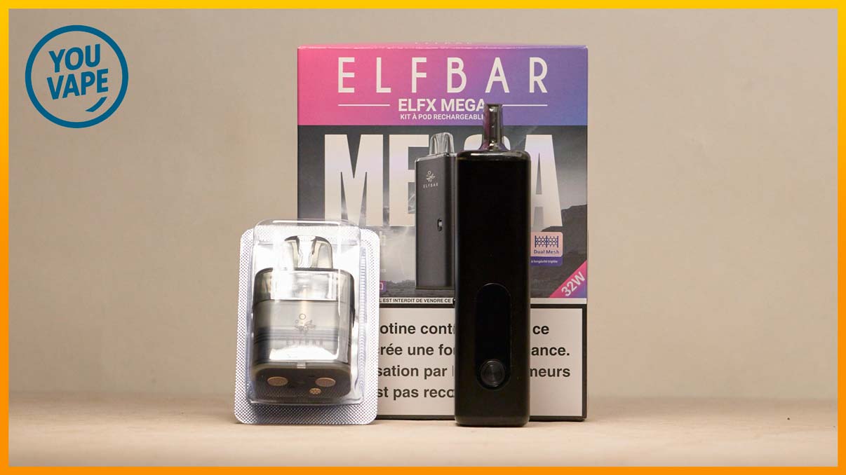 Le coffret du pod ElfX Mega