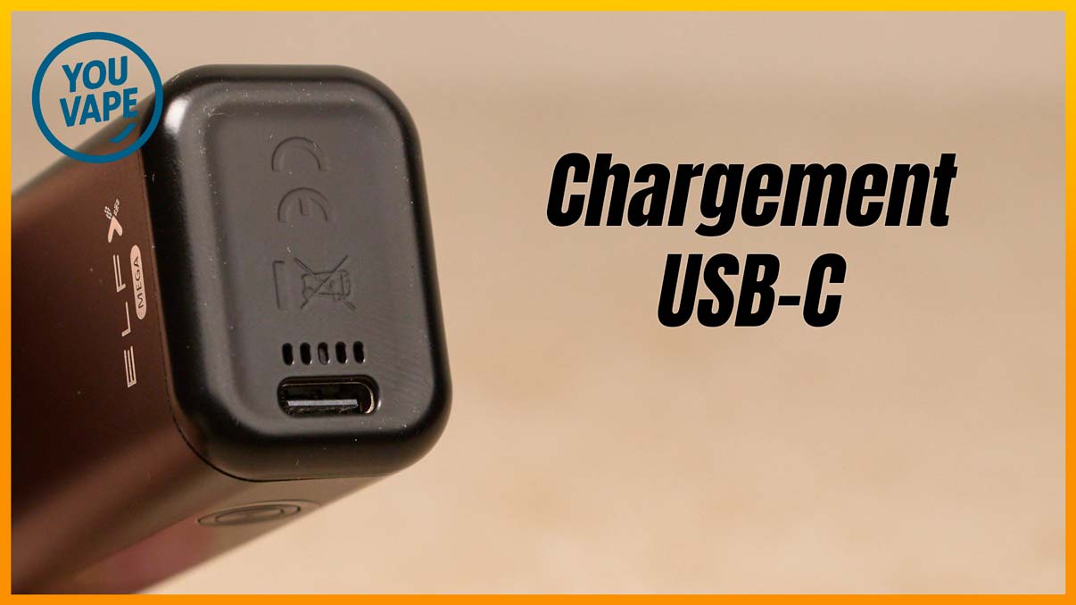 Le port USB du pod ElfX Mega