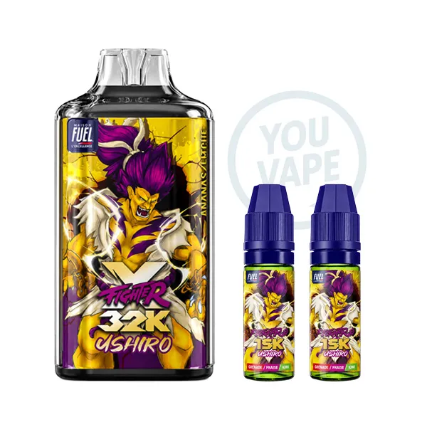 La puff Fighter X au sel de Nicotine Ushiro