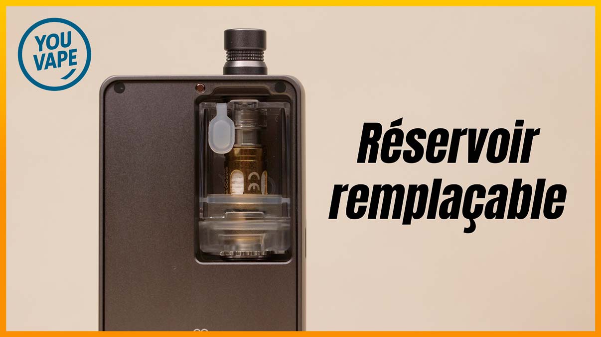 Le réservoir de la Dotaio V3 de Dotmod