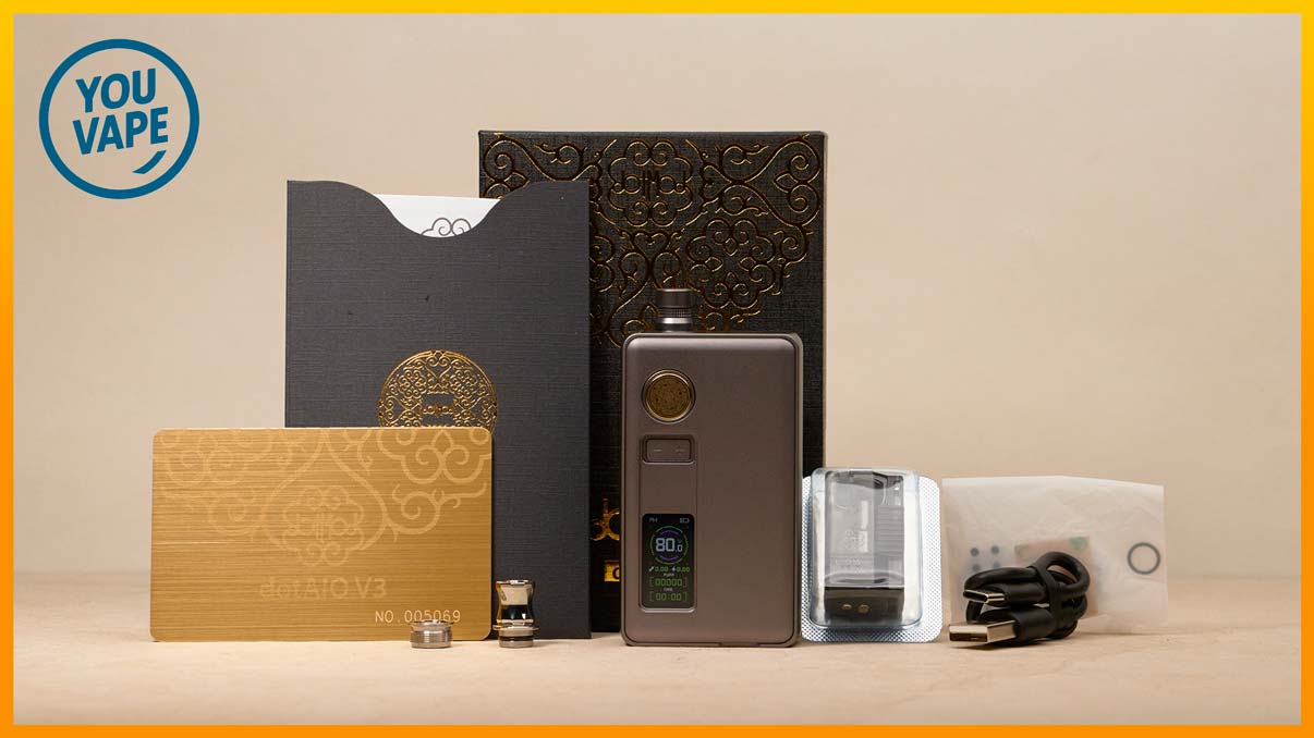 Le coffret de la Dotaio V3 de Dotmod