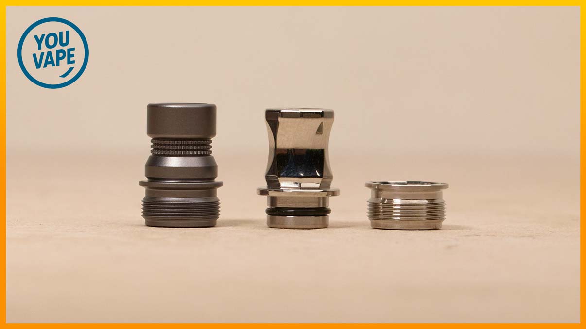Les drip tips de la Dotaio V3 de Dotmod