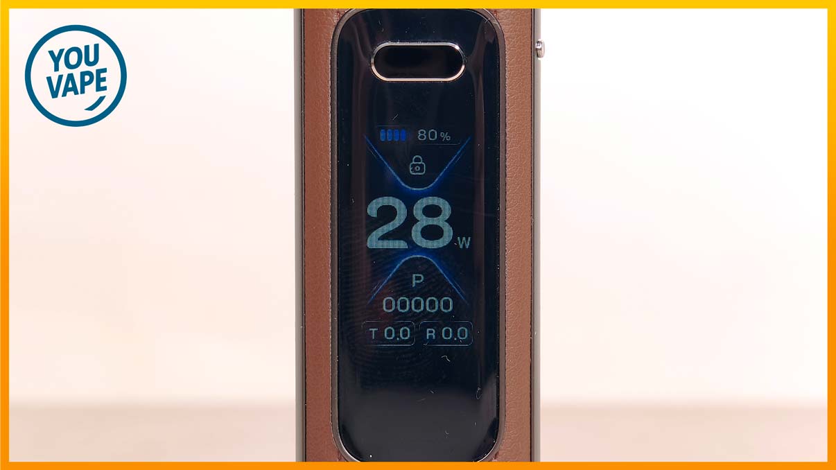 L'écran du pod Xlim Pro 3