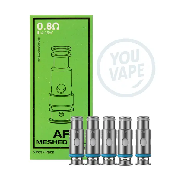 5 resistances af mesh 0.80 aspire