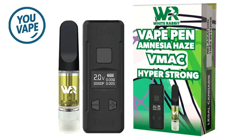 Vape Pen VMAC Hyper Strong Amnesia par White Rabbit - YouVape