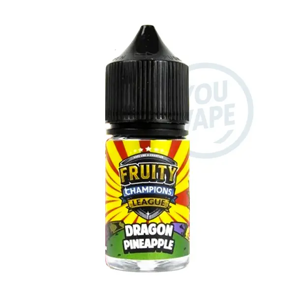 L'arôme concentré Dragon Pineapple 30ml de Fruity Champions League mélange habilement de fruit du dragon à l'ananas avec sa fraîcheur bien connue.