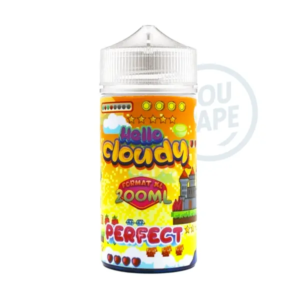 Le e-liquide Perfect 200ml de Hello Cloudy est une saveur de melon, framboise bleue légèrement mentholé.