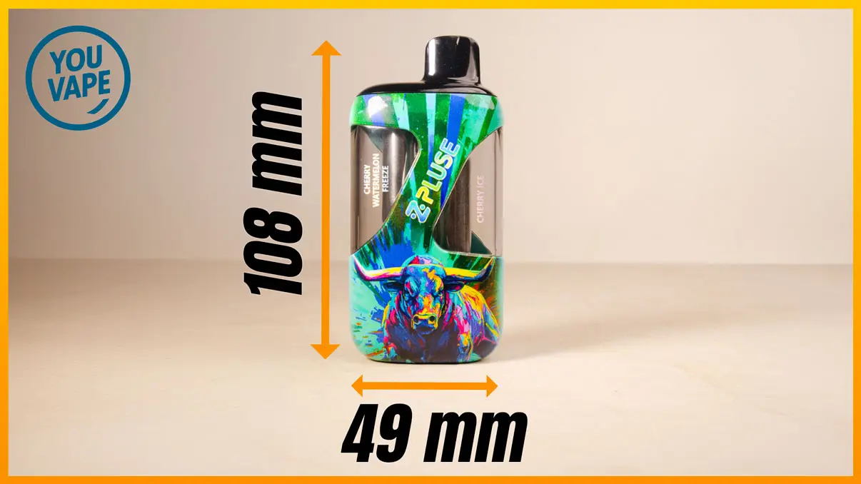 Les dimensions de la puff z pulse