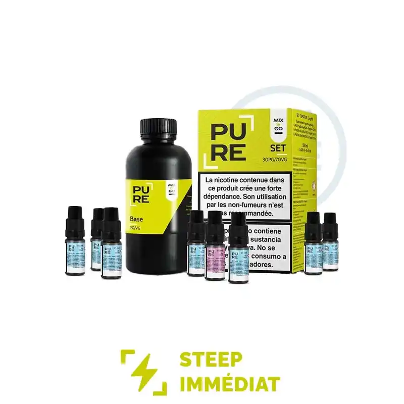 Base DIY 30/70 Steep instantané de 500ml avec nicotine