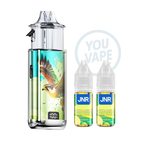 Puff JNR Falcon Nexus 40k goût kiwi passion guava