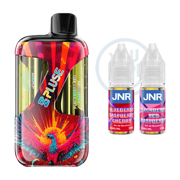 La puff JNR Z pulse saveur Blueberry Blackberry