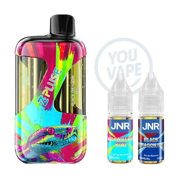 La puff JNR Z pulse saveur Strawberry Black Dragon