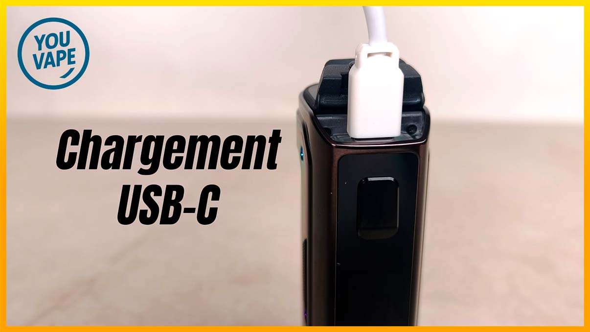 Le port USB du Kit Aegis Mini 5