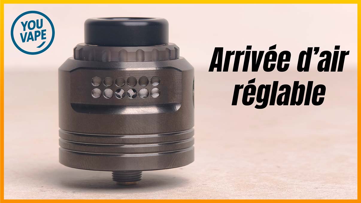 L'airflow du dripper Turnstone RDA