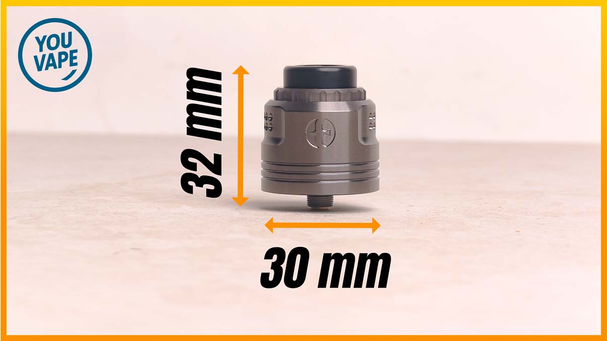 Dimensions du dripper Turnstone RDA