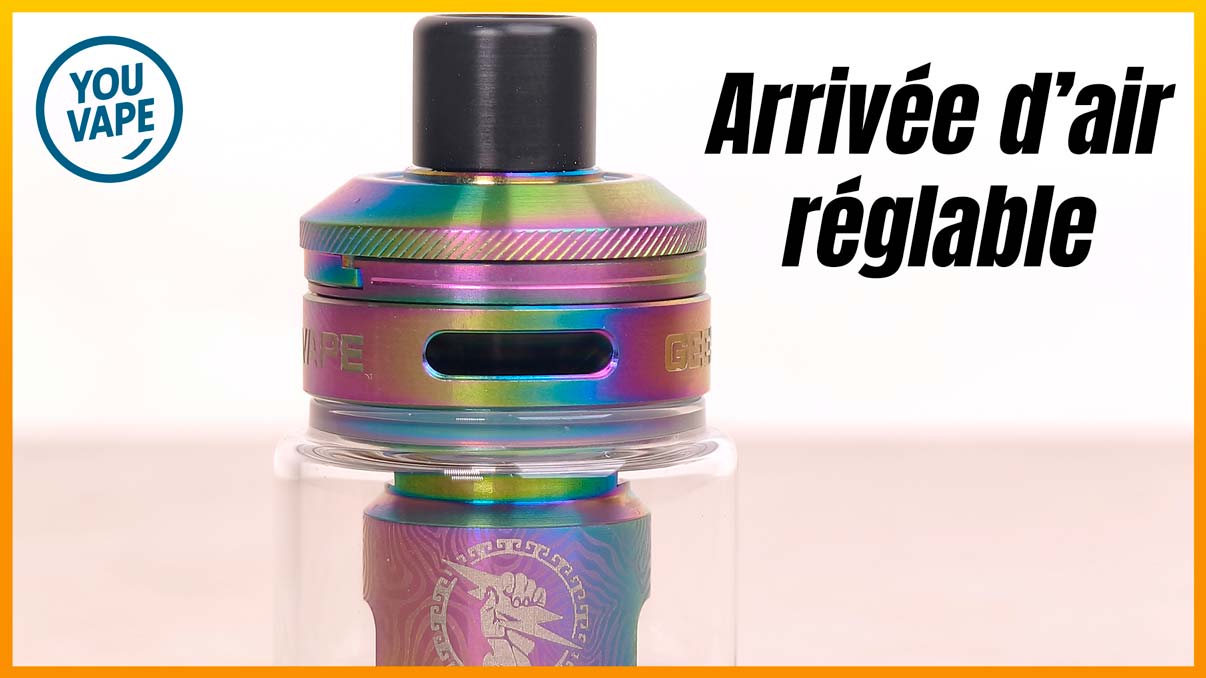 L'airflow du Z Nano 3 tank