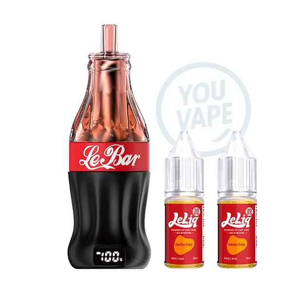 Puff Le Bar 40k de lost vape saveur cola cerise