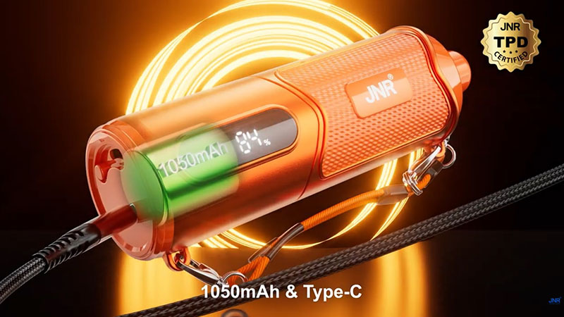 La batterie de la puff Shishasip