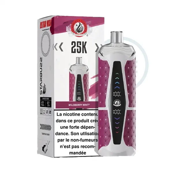 Puff Ultra Max Wildberry Mint par Starbuzz