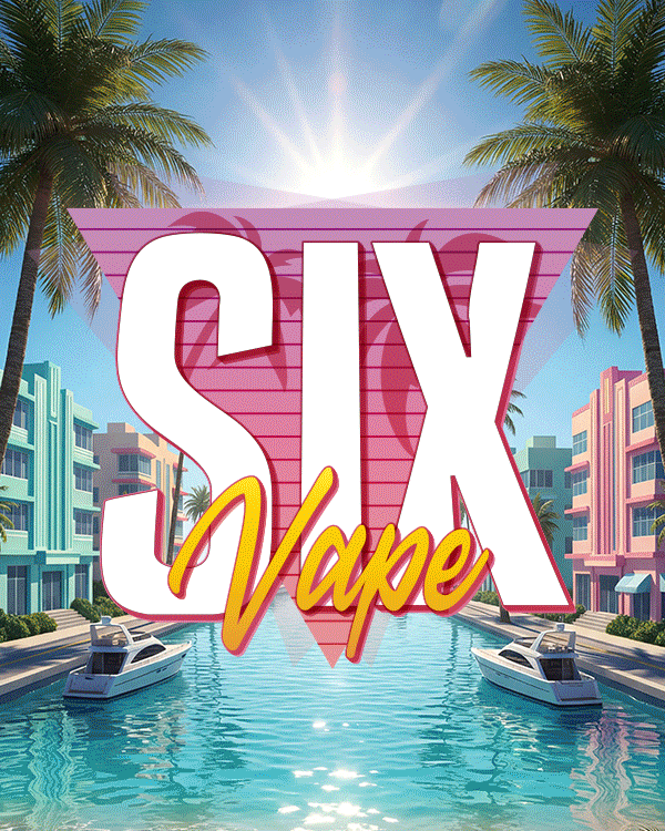 Présentation des eliquides de la marque SIX VAPE