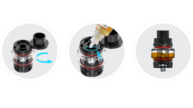Le réservoir du TFV 8 Baby V2 