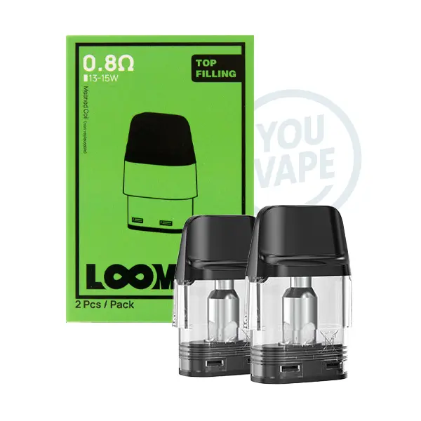 Les cartouches Loomix de 0.80 ohm