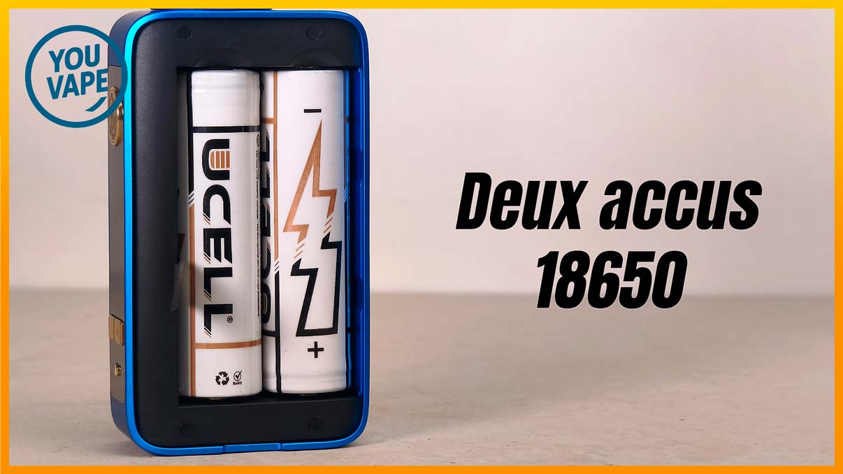 Les accus de la Dotbox 220 V2 